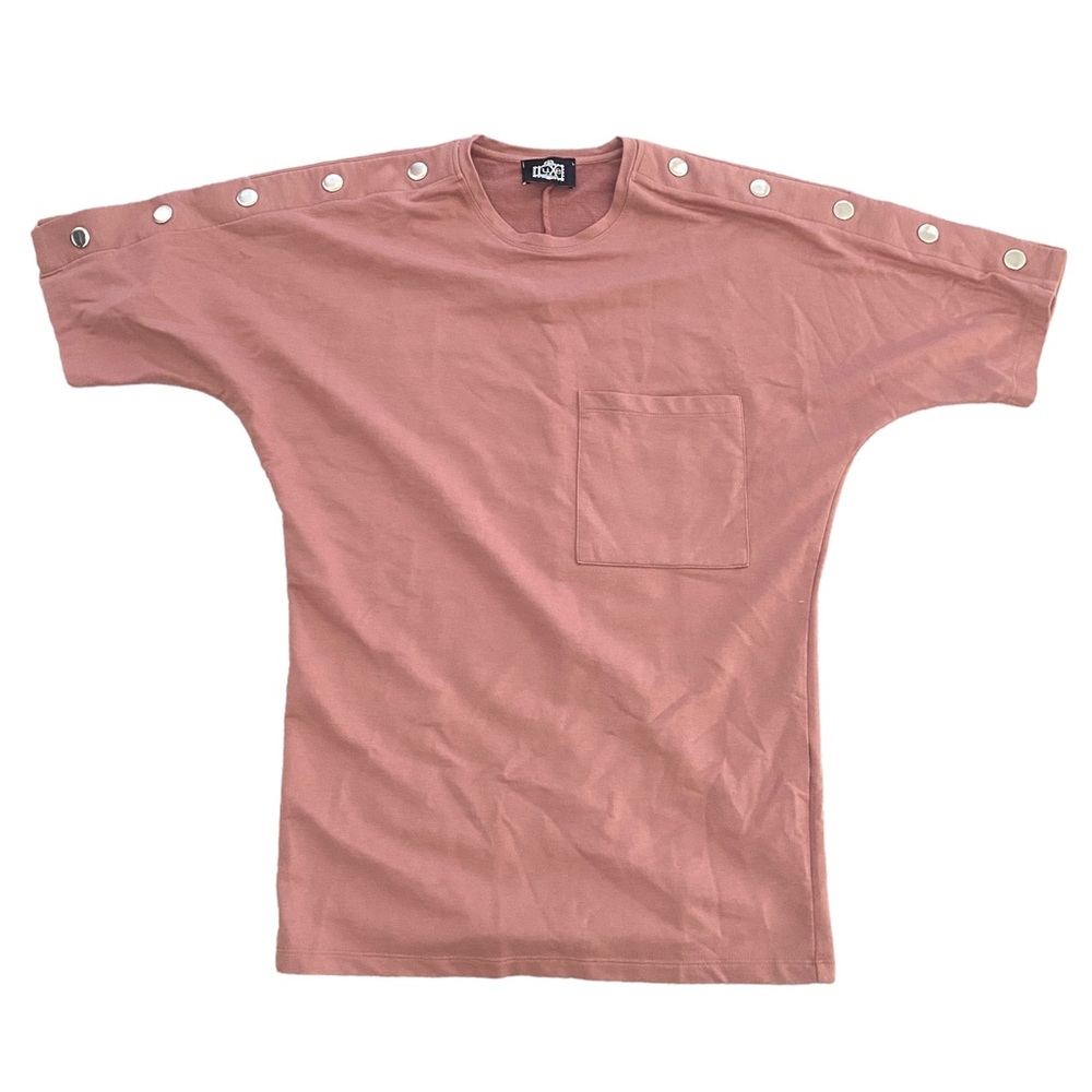 Boutique brand shirt dress mauve color